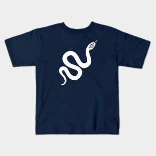 Cursed Snake - White Kids T-Shirt